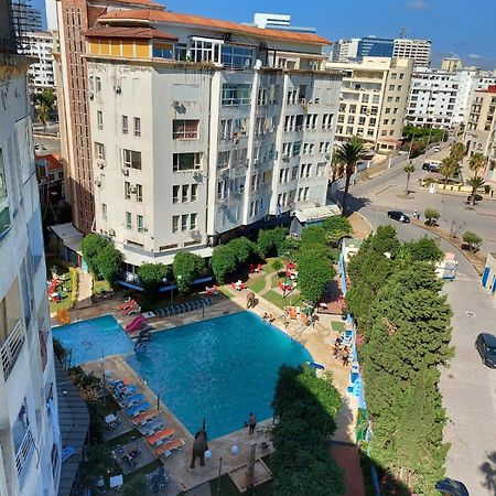 Appartement bord de mer et piscine Tanger Buitenkant foto