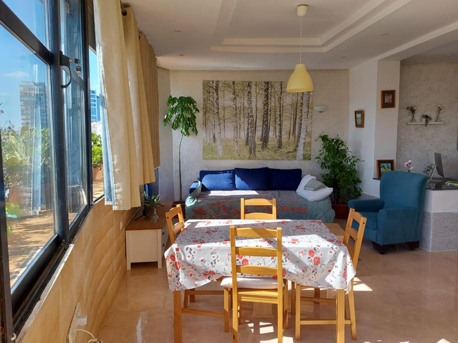 Appartement bord de mer et piscine Tanger Buitenkant foto